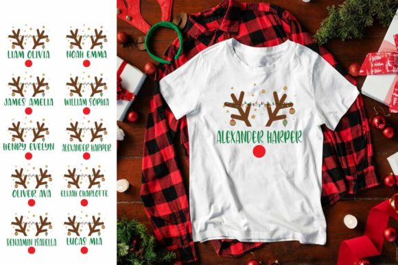 Christmas Reindeer Horn Bundle SVG Files Review