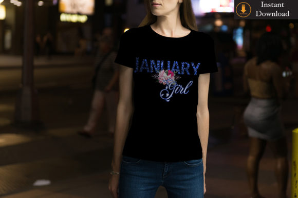 January Girls Birthday Gift Idea SVG Review