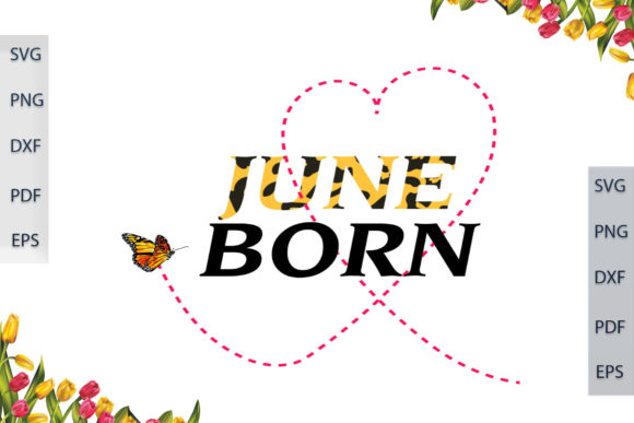 June Born in Leopard Font Gift Ideas Review