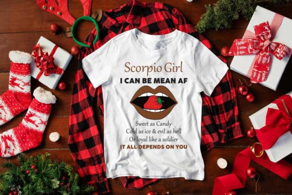 Scorpio Girl I Can Be Mean AF SVG Files Review